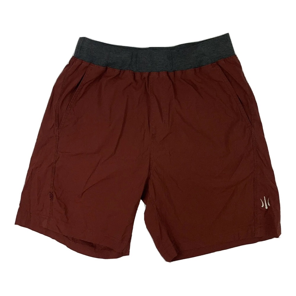 Rhone Rust Red Drawstring Mens Performance Short Size M‎